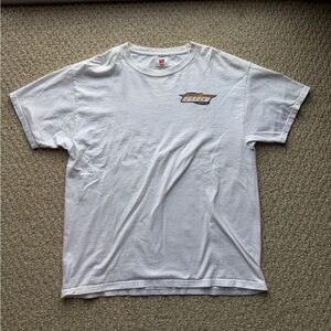 Daytona 500 2013 White T-Shirt. Size Large.